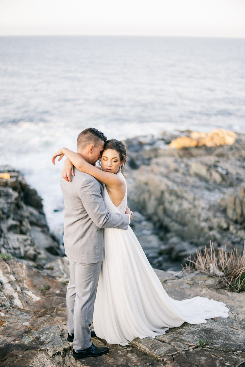 Maine Cliff Wedding | York, Maine | Fine Art Wedding Photographer