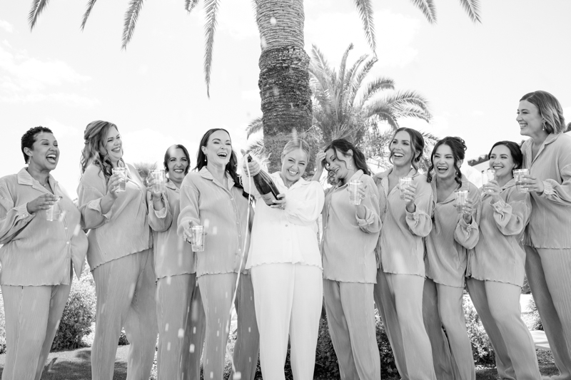 bridesmaids in paradise valley