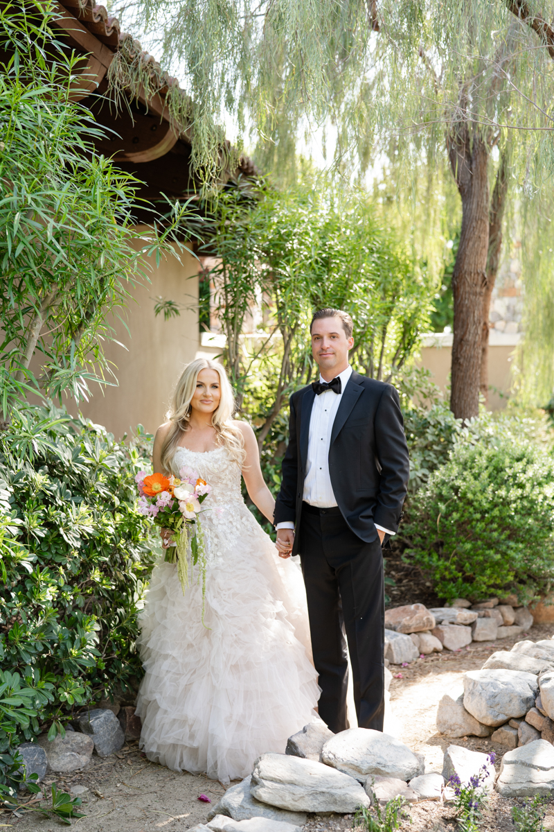 pink paradise valley country club wedding