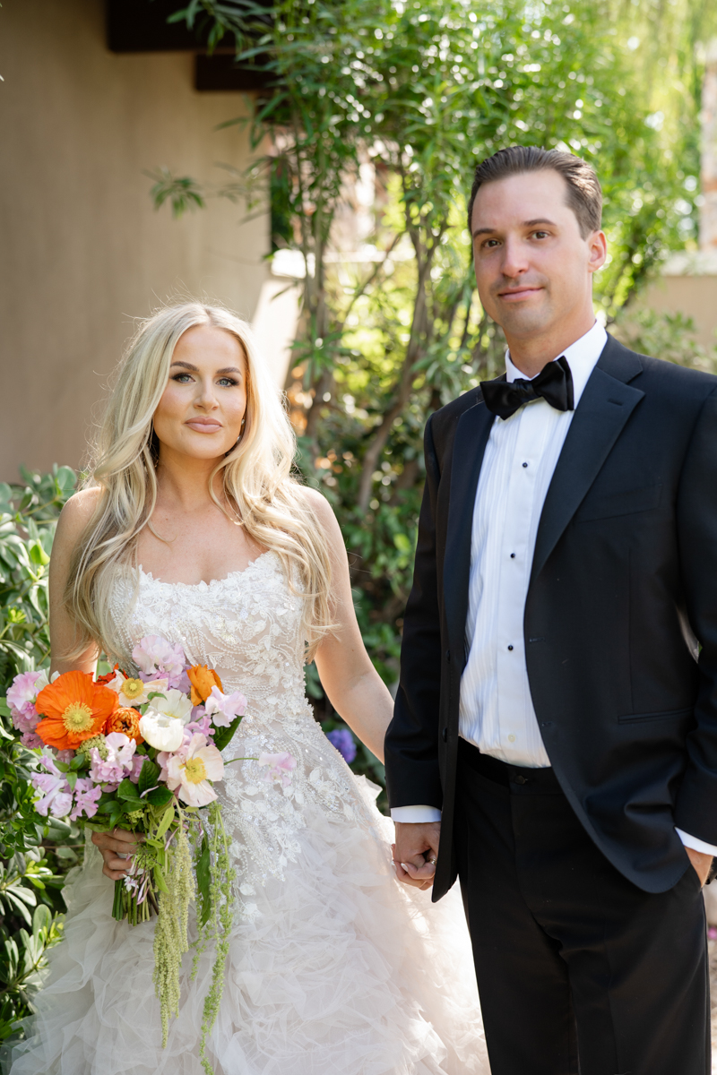pink paradise valley country club wedding