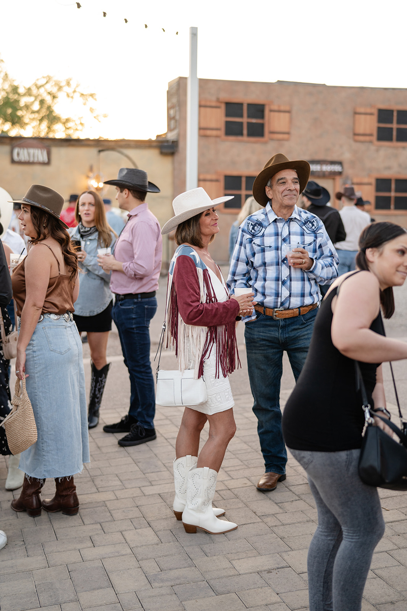 country themed welcome dinner