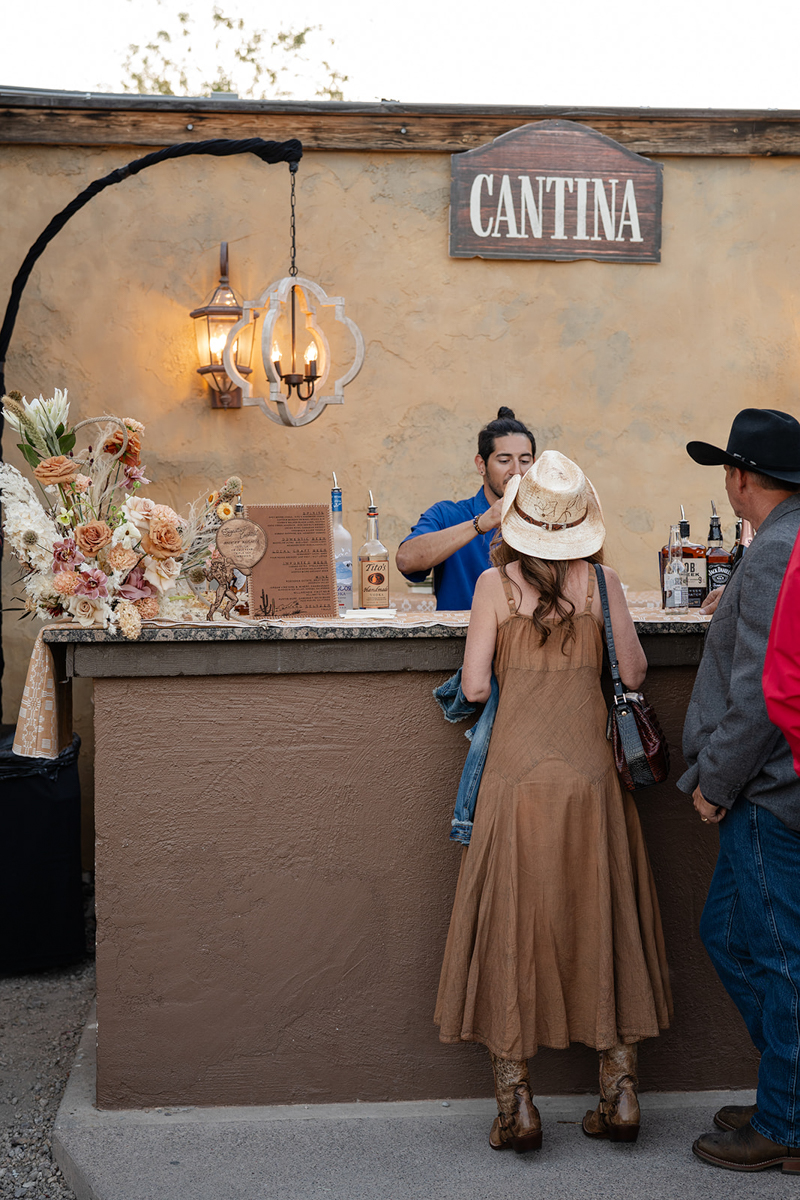 country themed welcome dinner