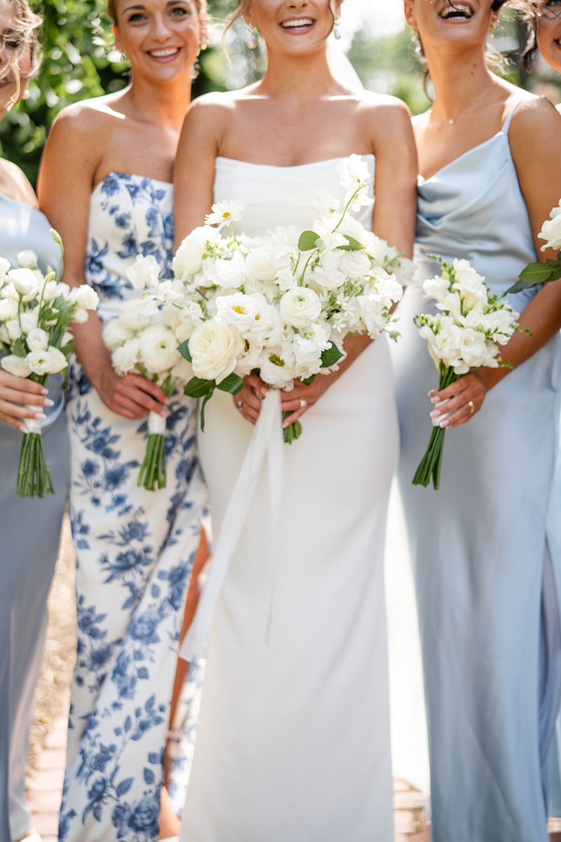 Bride and bridesmaids at Chatham Bars Inn