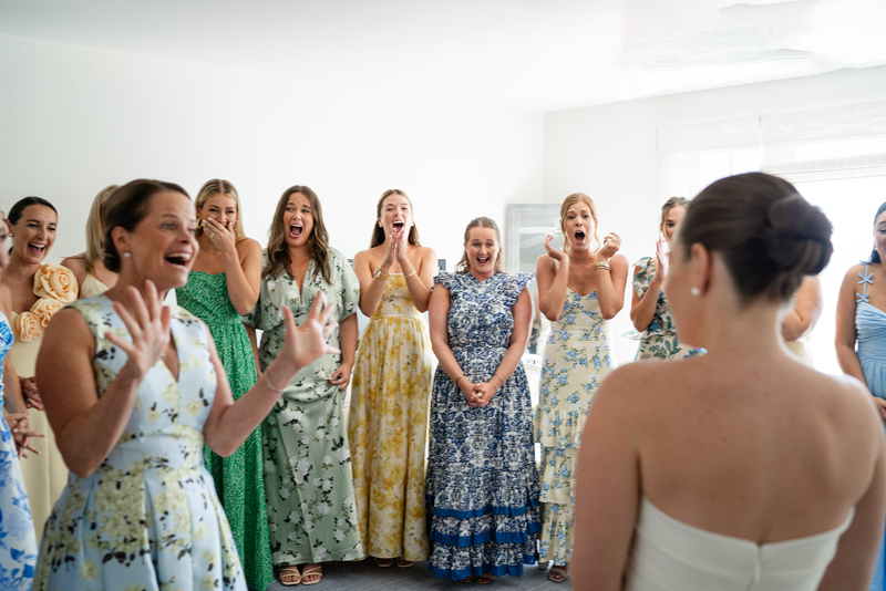 bridal party reveal