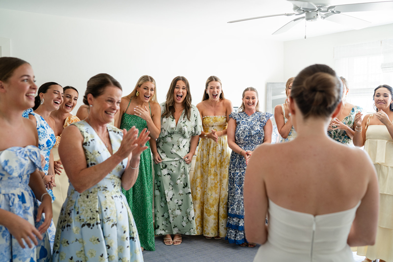 bridal party reveal