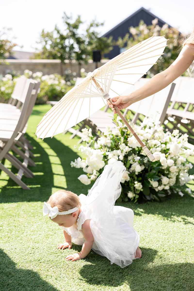 ceremony at stanly ranch Napa