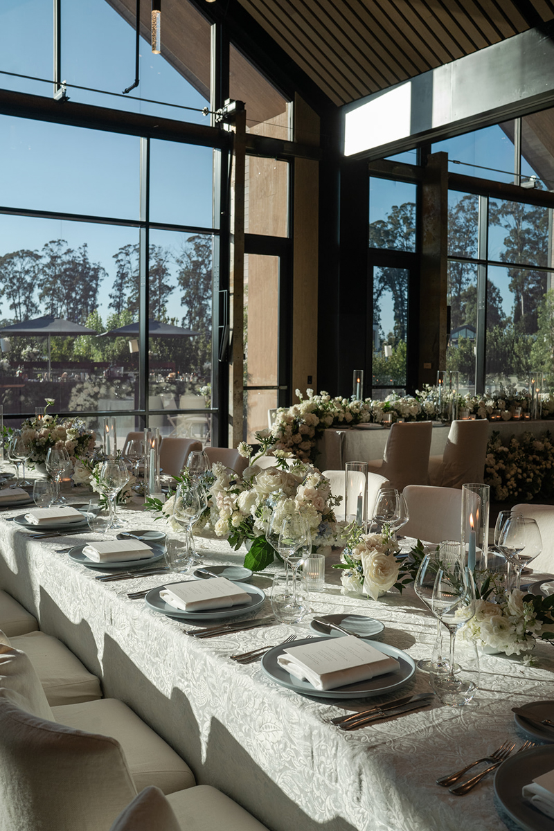 reception details at stanly ranch