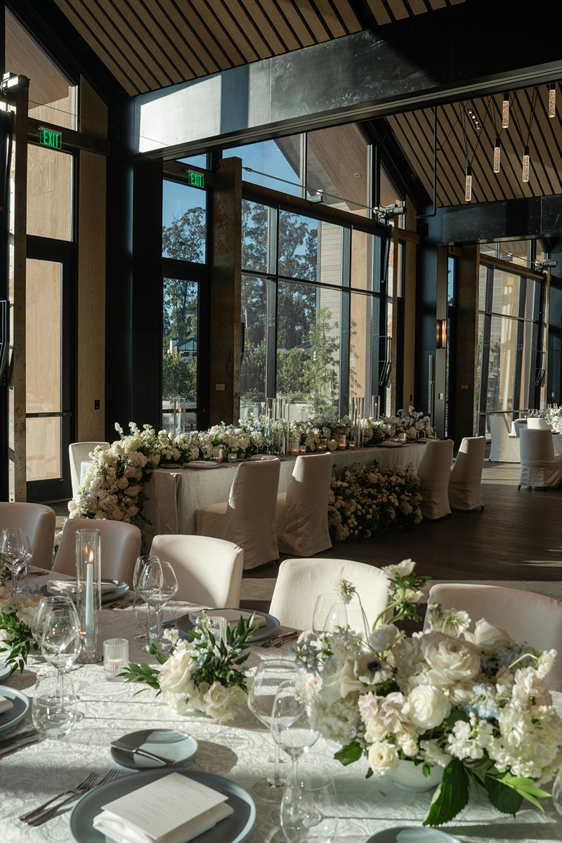 reception details at stanly ranch