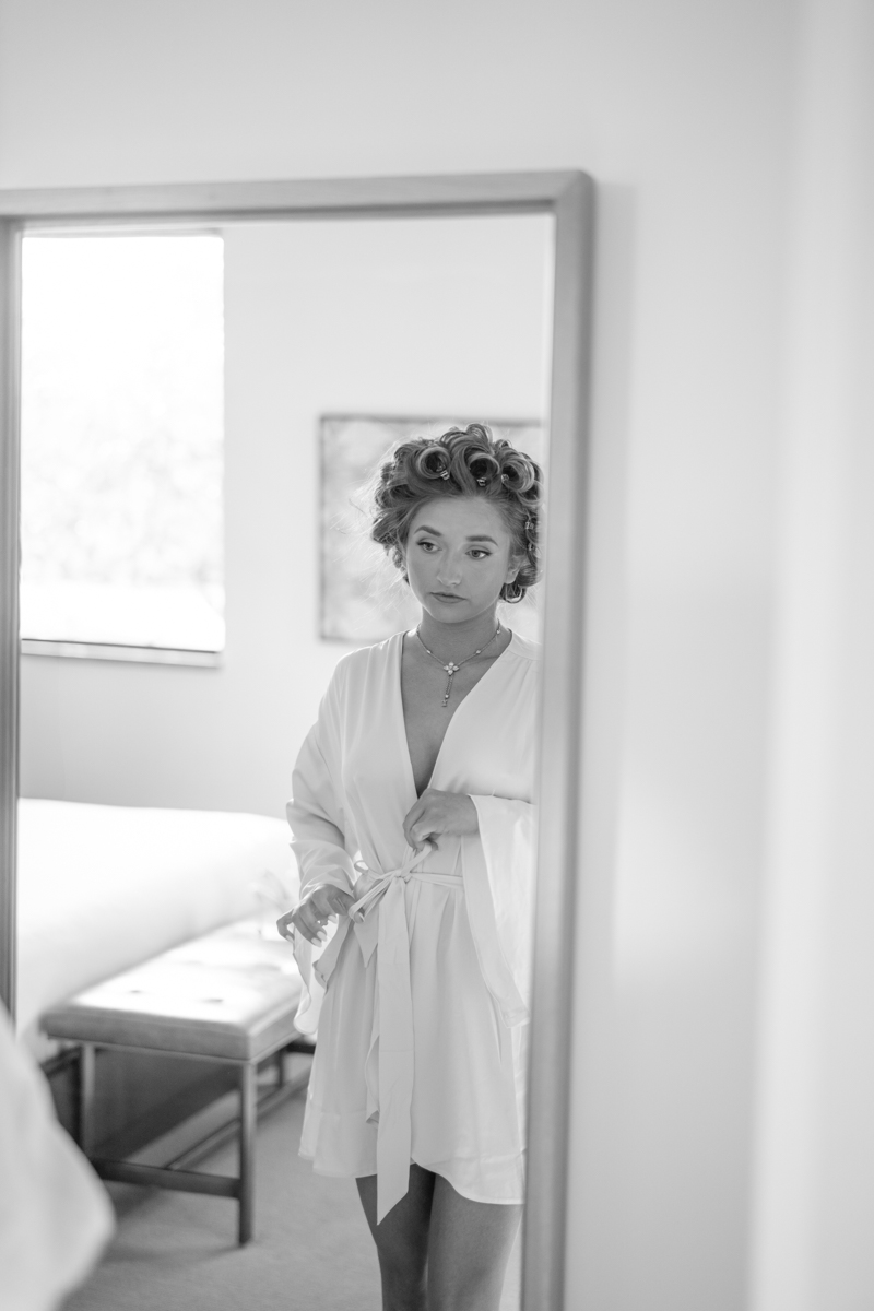 bride getting ready