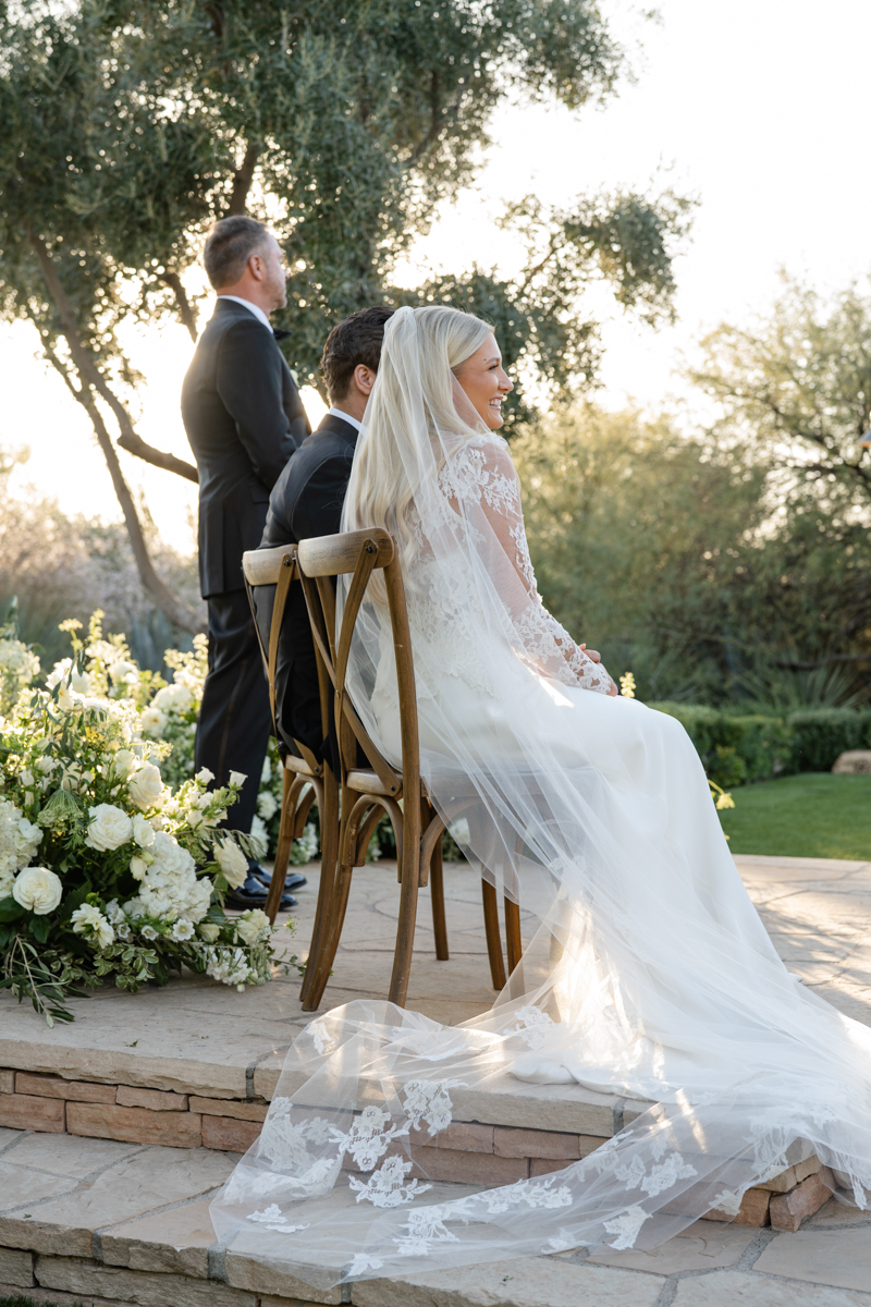 desert wedding ceremony