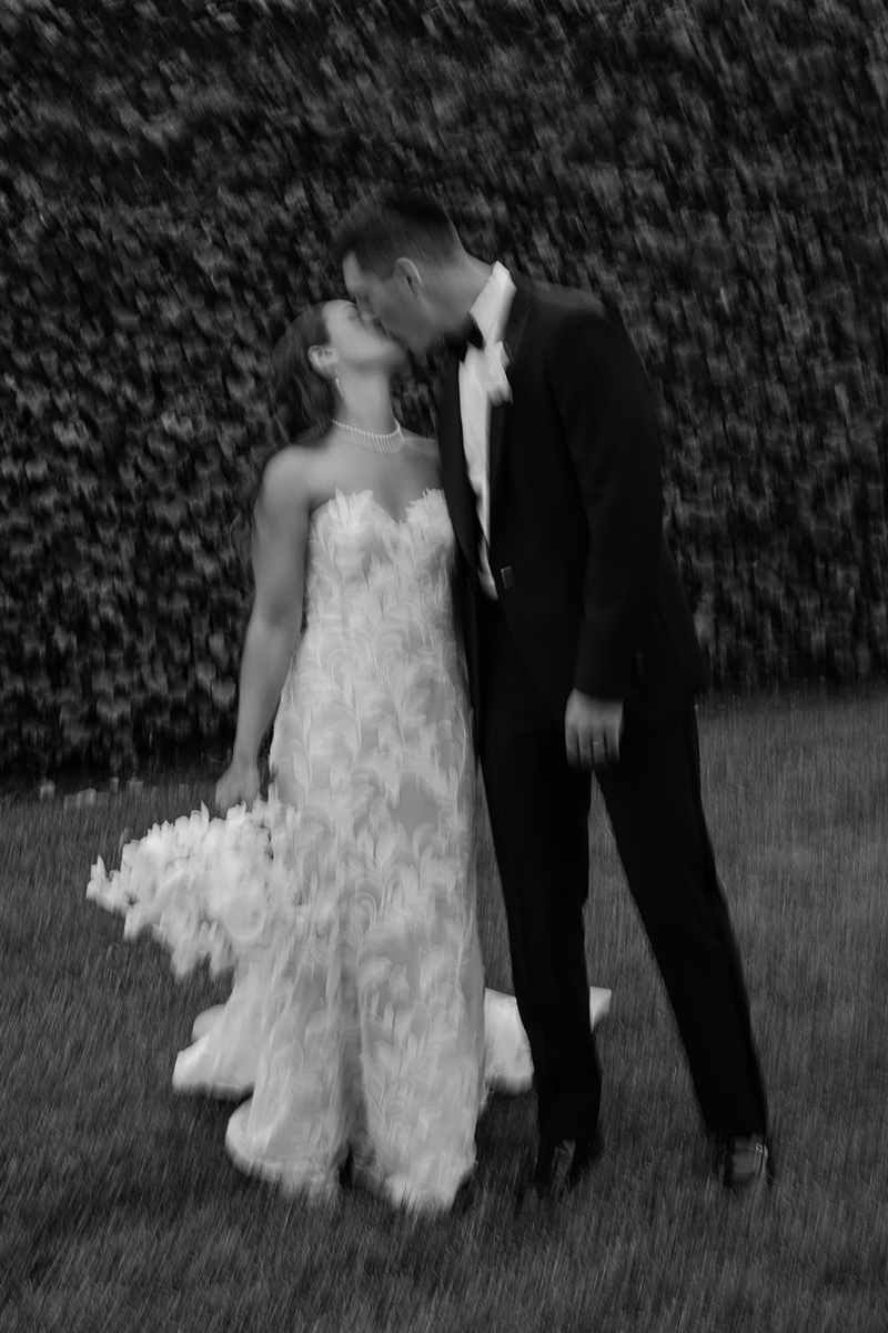 bride and groom in Newport RI