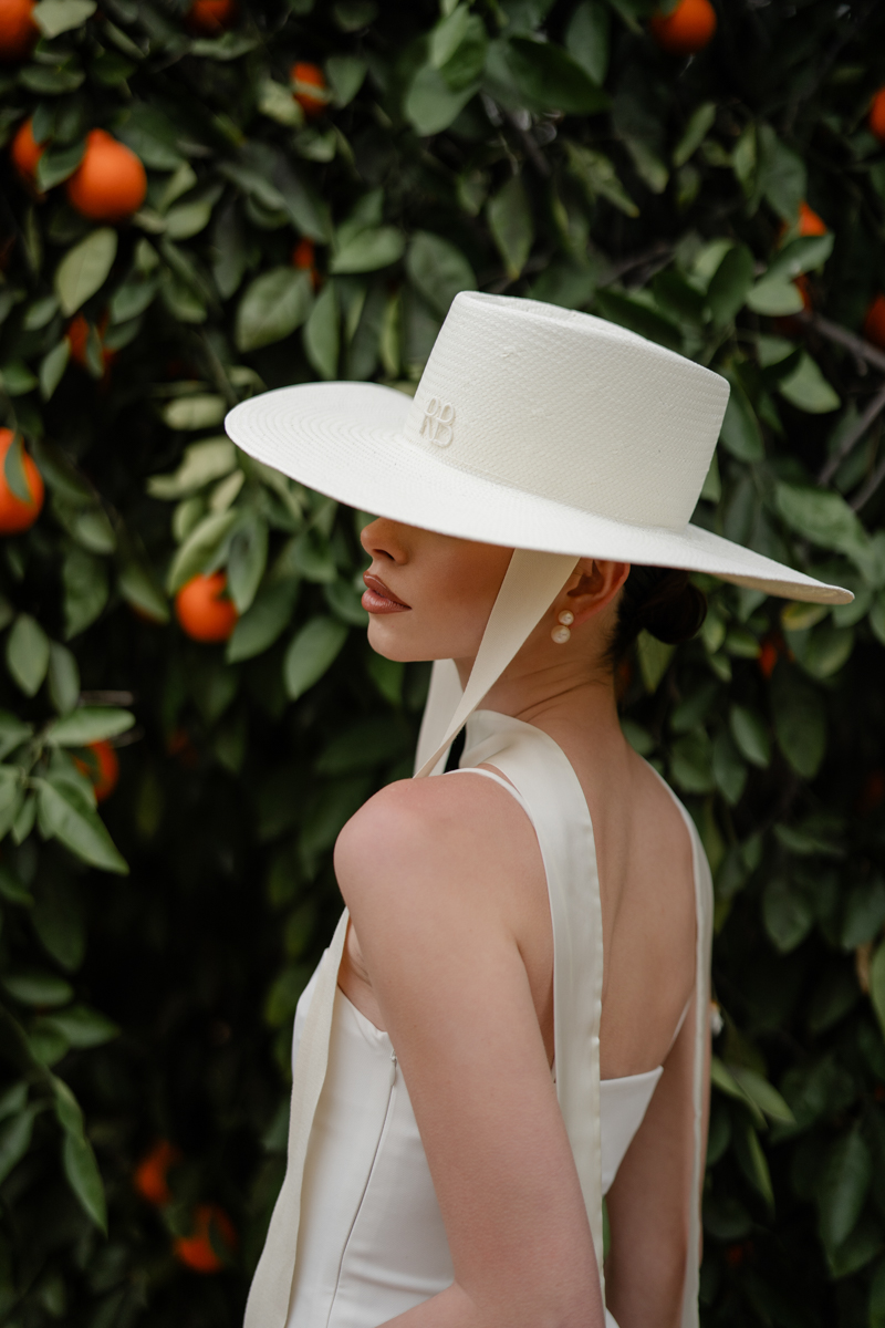 bridal hat fashion