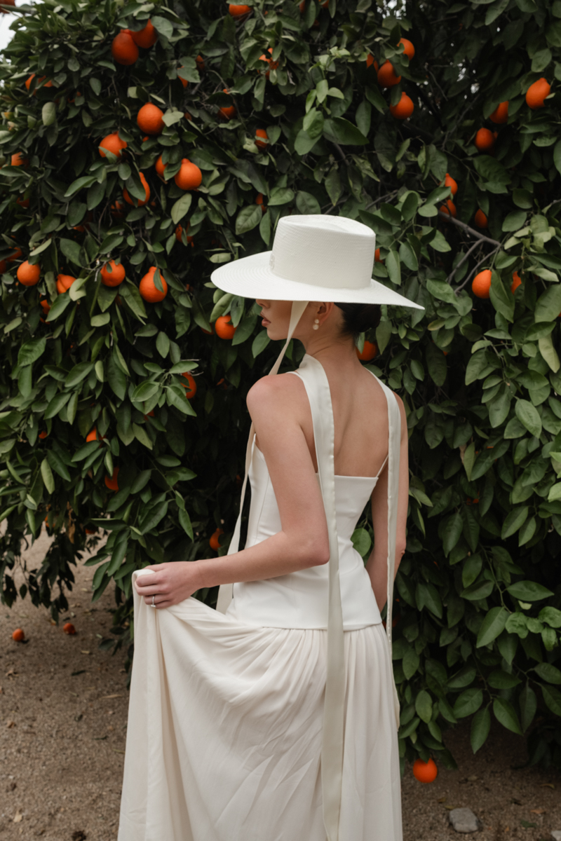 bridal portraits in orange grove